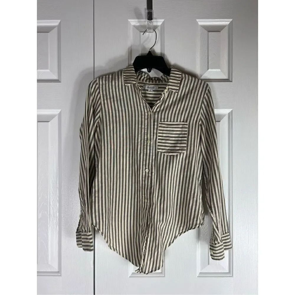 Madewell Womens Button Up Blouse Size XS